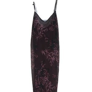 Calvin Klein vintage nightgown Purples black sheer